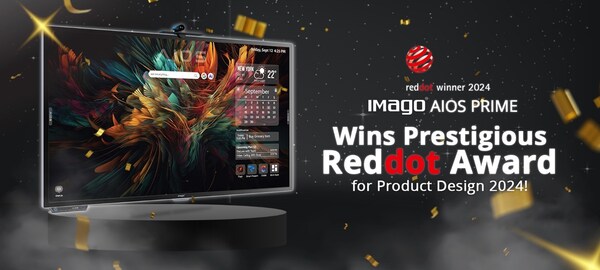 IMAGO AIOS Prime wins prestigious Red Dot Award for Product Design in 2024